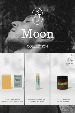 The Moon Collection | Calming Tallow Skincare & Candle