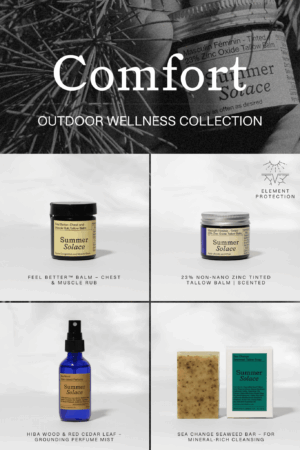 The Outdoors Wellness Collection | Soothing & Protective for the Elements
